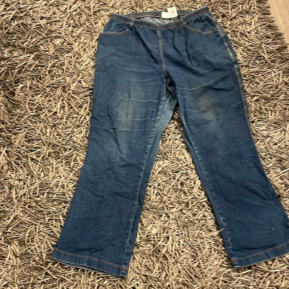 Just my size 1x petite 96% cotton women’s jeans